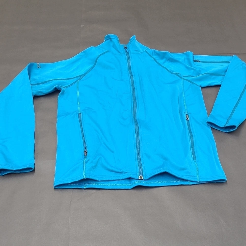 Marmot Blue Full-Zip Sweater Jacket Size M